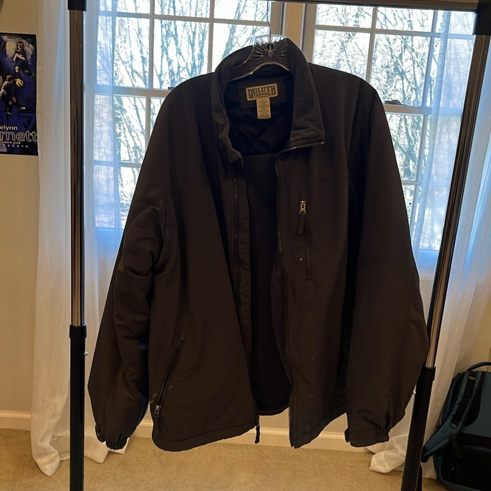 Men’s coat Duluth brand grey